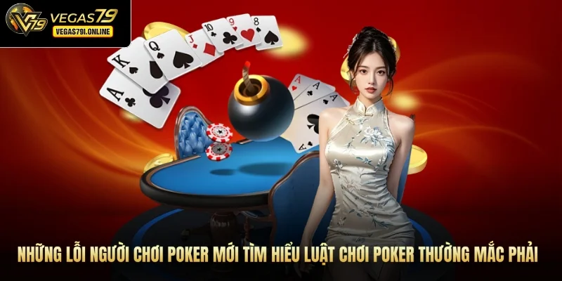 Những lỗi người chơi Poker mới tìm hiểu luật chơi Poker thường mắc phải