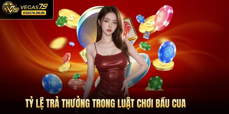 Tỷ lệ trả thưởng trong luật chơi Bầu Cua